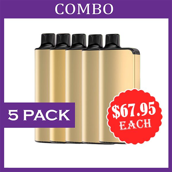 ALIBARBAR INGOT – 5 PACK- 9000 PUFFS