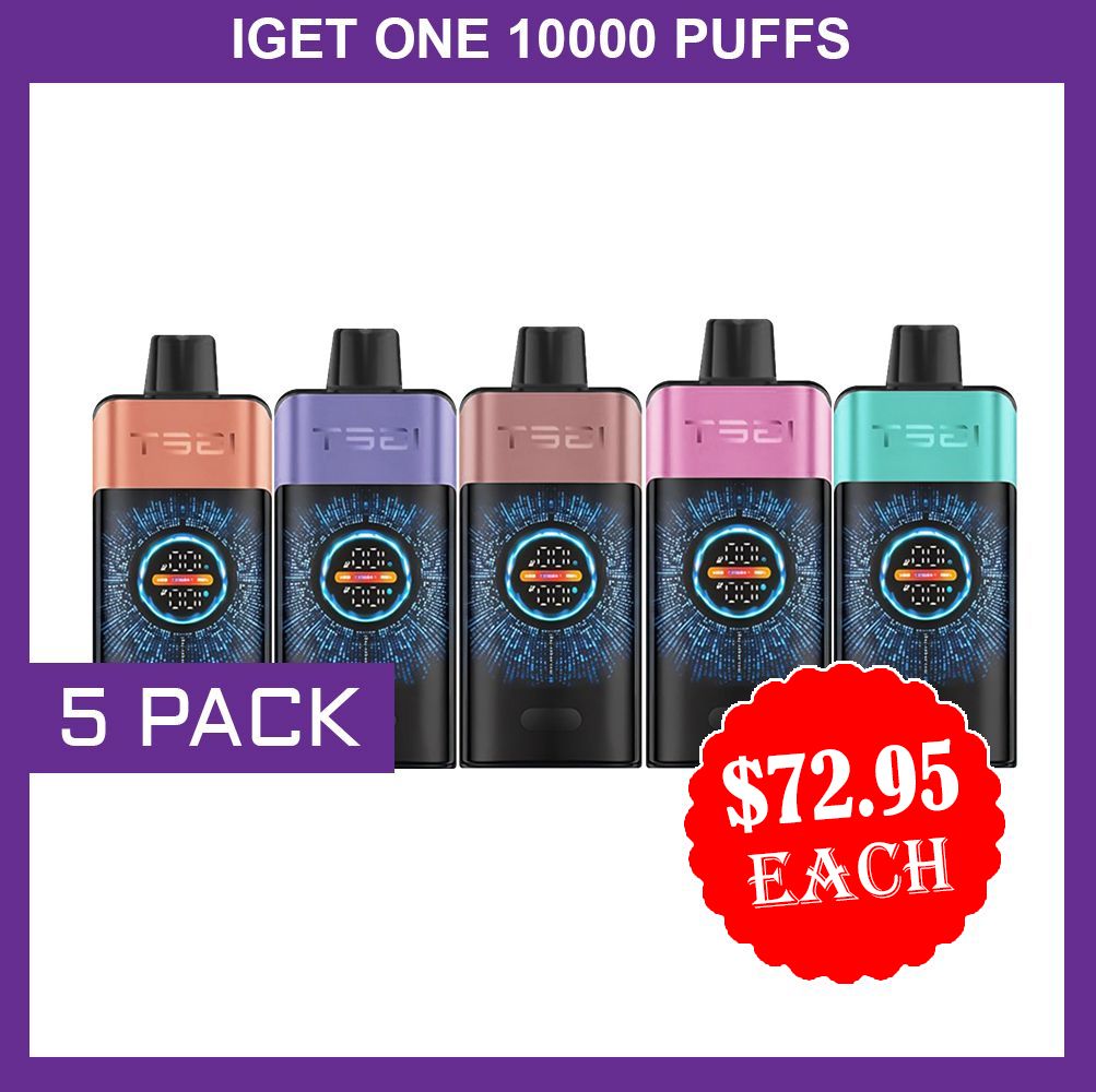 JNR SHISHA HOOKAH – 12000 PUFFS – 5 PACK
