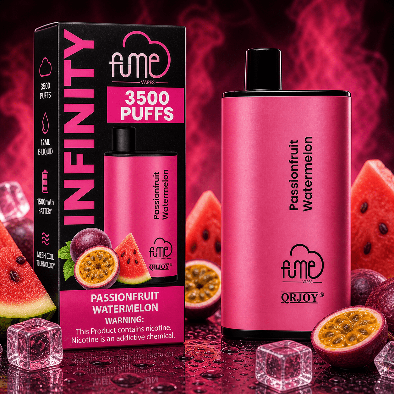 FUME PASSIONFRUIT WATERMELON – 3500 PUFFS