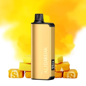 Alibarbar ingot Yellow Starburst-9000 puffs – AusVape Direct