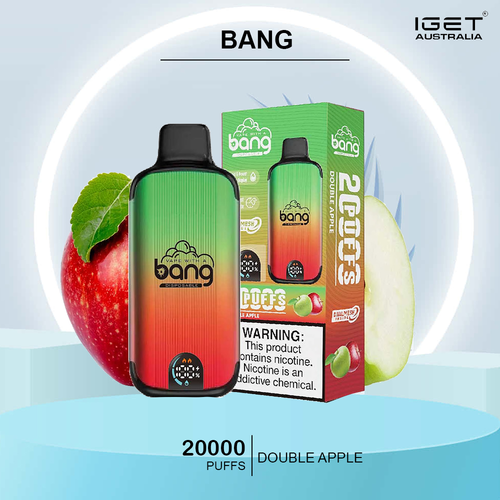 BANG – DOUBLE APPLE – 20000 PUFFS