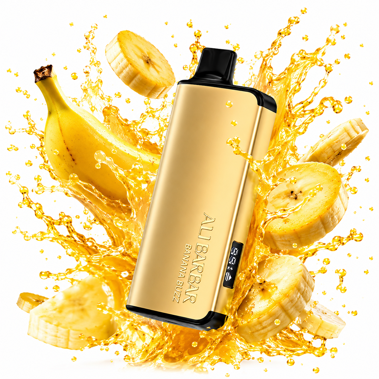Buy Alibarbar Ingot Banana Buzz 9000 Puffs | ausvapedirect.com