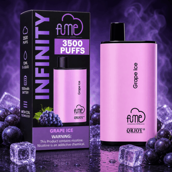 FUME – Grape Ice 3,500 Puffs – AusVape Direct
