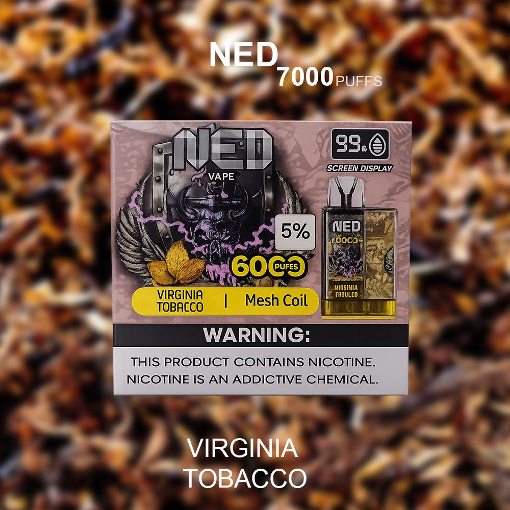 NED VIRGINIA TOBACCO – 6000 PUFFS