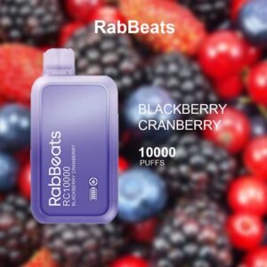 RABBEATS BAR BLACKBERRY CRANBERRY – 10,000 PUFFS – AusVape Direct