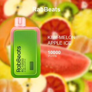 RABBEATS BAR KIWI-MELON APPLE – 10,000 PUFFS – AusVape Direct