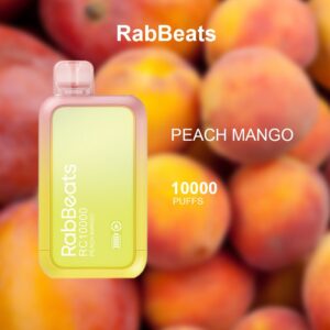 RABBEATS BAR PEACH MANGO – 10,000 PUFFS – AusVape Direct