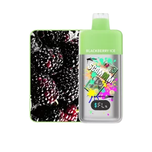 SCAMMM – Blackberry Ice 15,000 PuffS – AusVape Direct