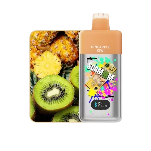 Scammm – PINEAPPLE KIWI 15,000 Puffs – AusVape Direct