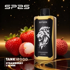 SP2S TANK – Strawberry Lychee 12,000 PUFFS – AusVape Direct